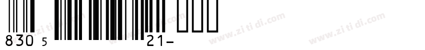 IDAutomationlMB字体转换