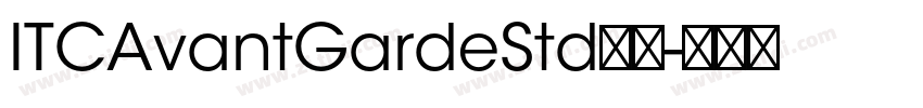 ITCAvantGardeStd字体字体转换