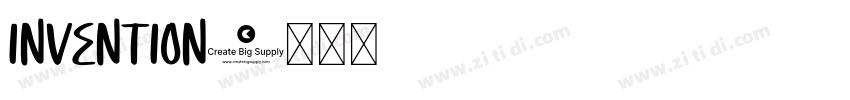 Invention字体转换