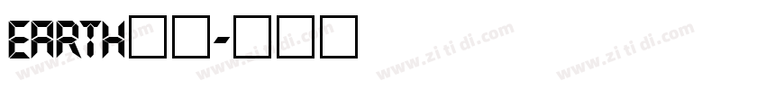 earth常规字体转换