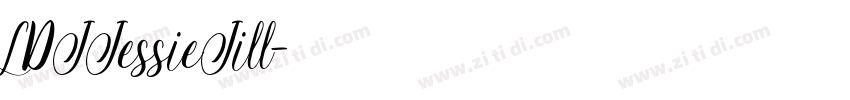 LDJJessieJill字体转换