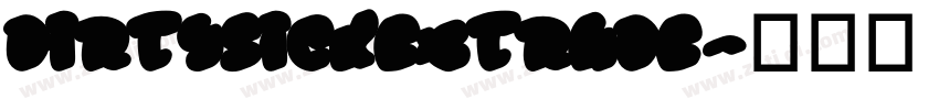 DirtysickExtrude字体转换