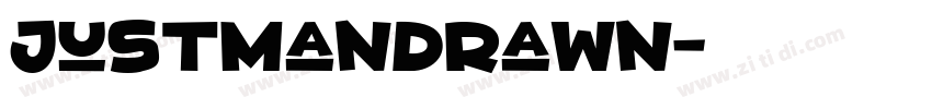 JustMandrawn字体转换