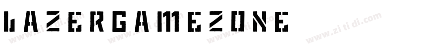 LazerGameZone字体转换
