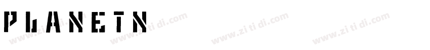 planetN字体转换