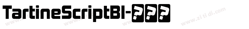 TartineScriptBl字体转换