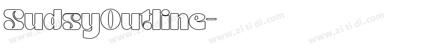SudsyOutline字体转换 SudsyOutline字体转换