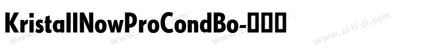 KristallNowProCondBo字体转换 KristallNowProCondBo字体转换