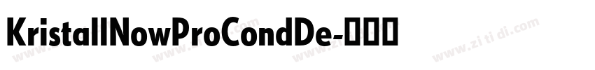 KristallNowProCondDe字体转换 KristallNowProCondDe字体转换
