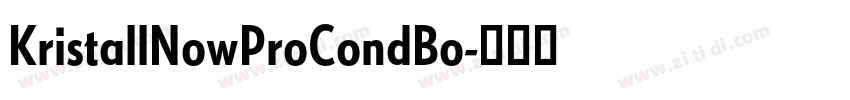 KristallNowProCondBo字体转换