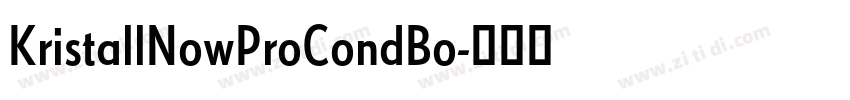 KristallNowProCondBo字体转换 KristallNowProCondBo字体转换