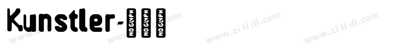Kunstler字体转换
