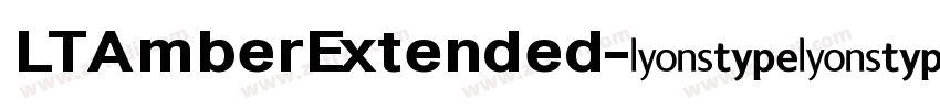 LTAmberExtended字体转换