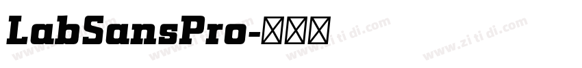 LabSansPro字体转换