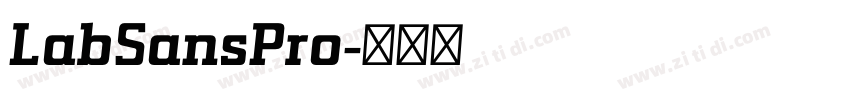 LabSansPro字体转换