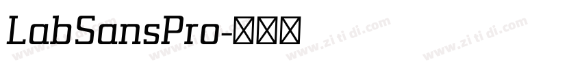 LabSansPro字体转换