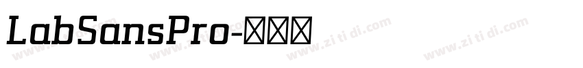 LabSansPro字体转换
