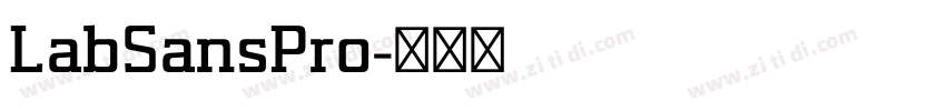 LabSansPro字体转换