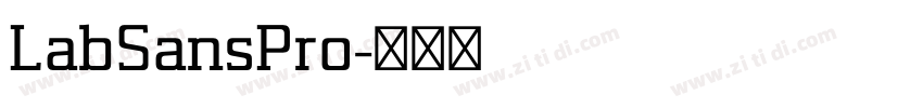LabSansPro字体转换