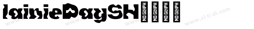 lainieDaySH字体转换