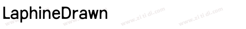 LaphineDrawn字体转换