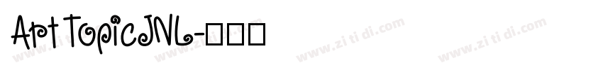 ArtTopicJNL字体转换