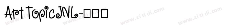 ArtTopicJNL字体转换