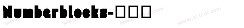 Numberblocks字体转换