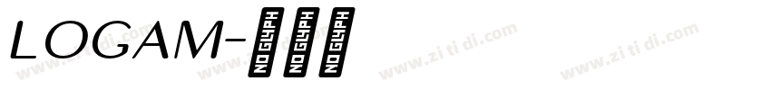 LOGAM字体转换