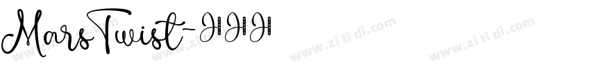 MarsTwist字体转换