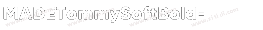 MADETommySoftBold字体转换