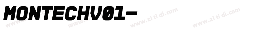 montechv01字体转换 montechv01字体转换