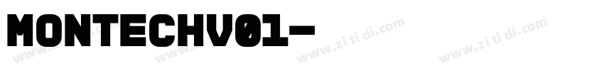 montechv01字体转换 montechv01字体转换