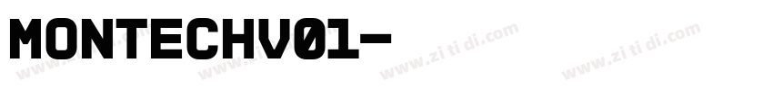 montechv01字体转换 montechv01字体转换