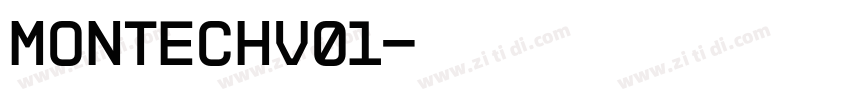 montechv01字体转换 montechv01字体转换