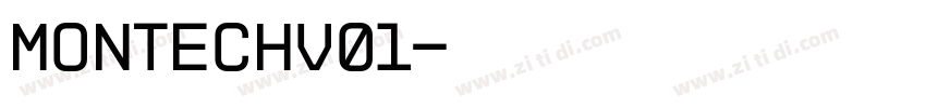 montechv01字体转换 montechv01字体转换