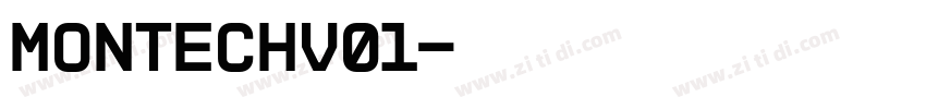 montechv01字体转换 montechv01字体转换