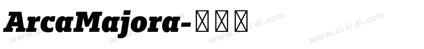 ArcaMajora字体转换 ArcaMajora字体转换