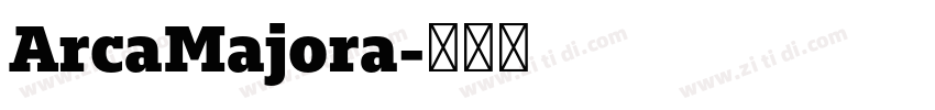 ArcaMajora字体转换 ArcaMajora字体转换