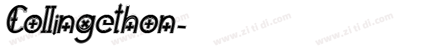 Collingethon字体转换