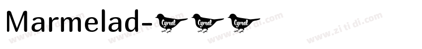 Marmelad字体转换