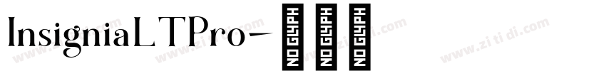 InsigniaLTPro字体转换