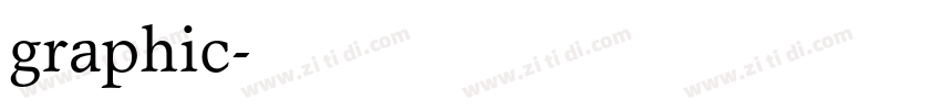 graphic字体转换