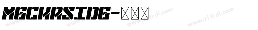 Mechaside字体转换