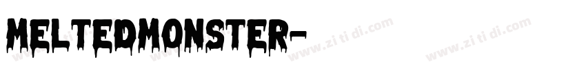MeltedMonster字体转换