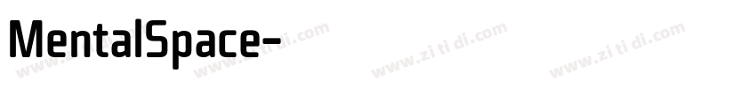 MentalSpace字体转换