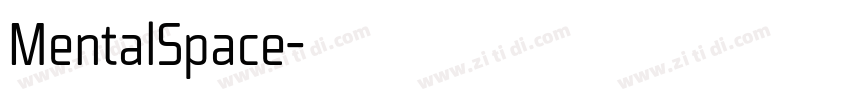 MentalSpace字体转换