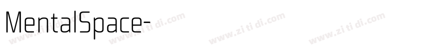 MentalSpace字体转换