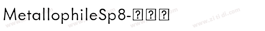 MetallophileSp8字体转换