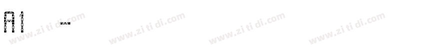 A1明朝字体转换